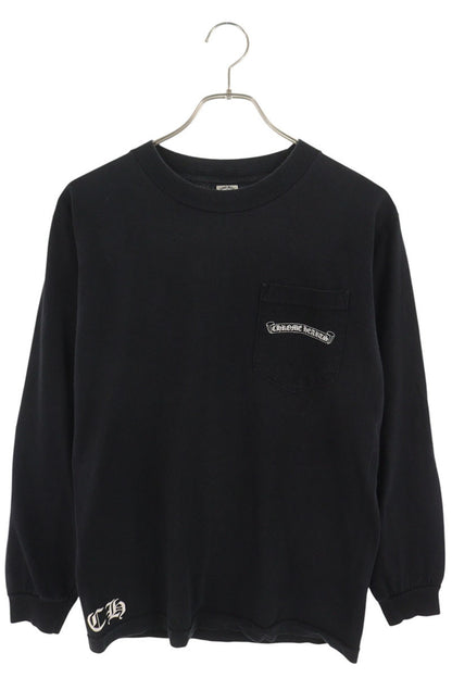 Chrome Hearts Arch Logo Back Print Sleeve Black Size S