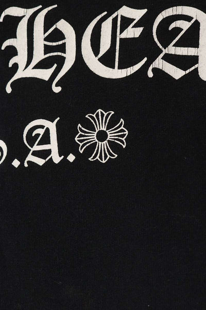 Chrome Hearts Arch Logo Back Print Sleeve Black Size S