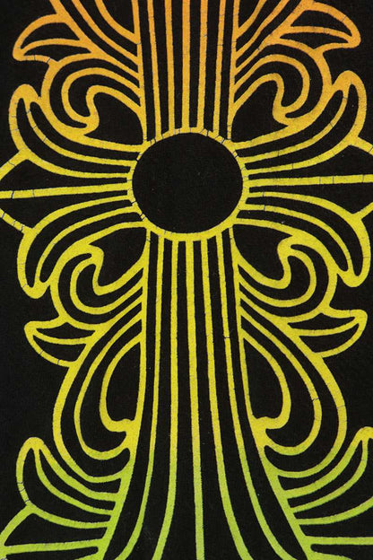 Chrome Hearts Floral Gradient Logo Long Sleeve Tee Black Size XL