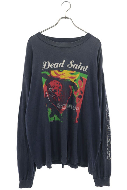 SAINT MICHAEL 24AW Vintage SAINT Sleeve T-Shirt Size XXL