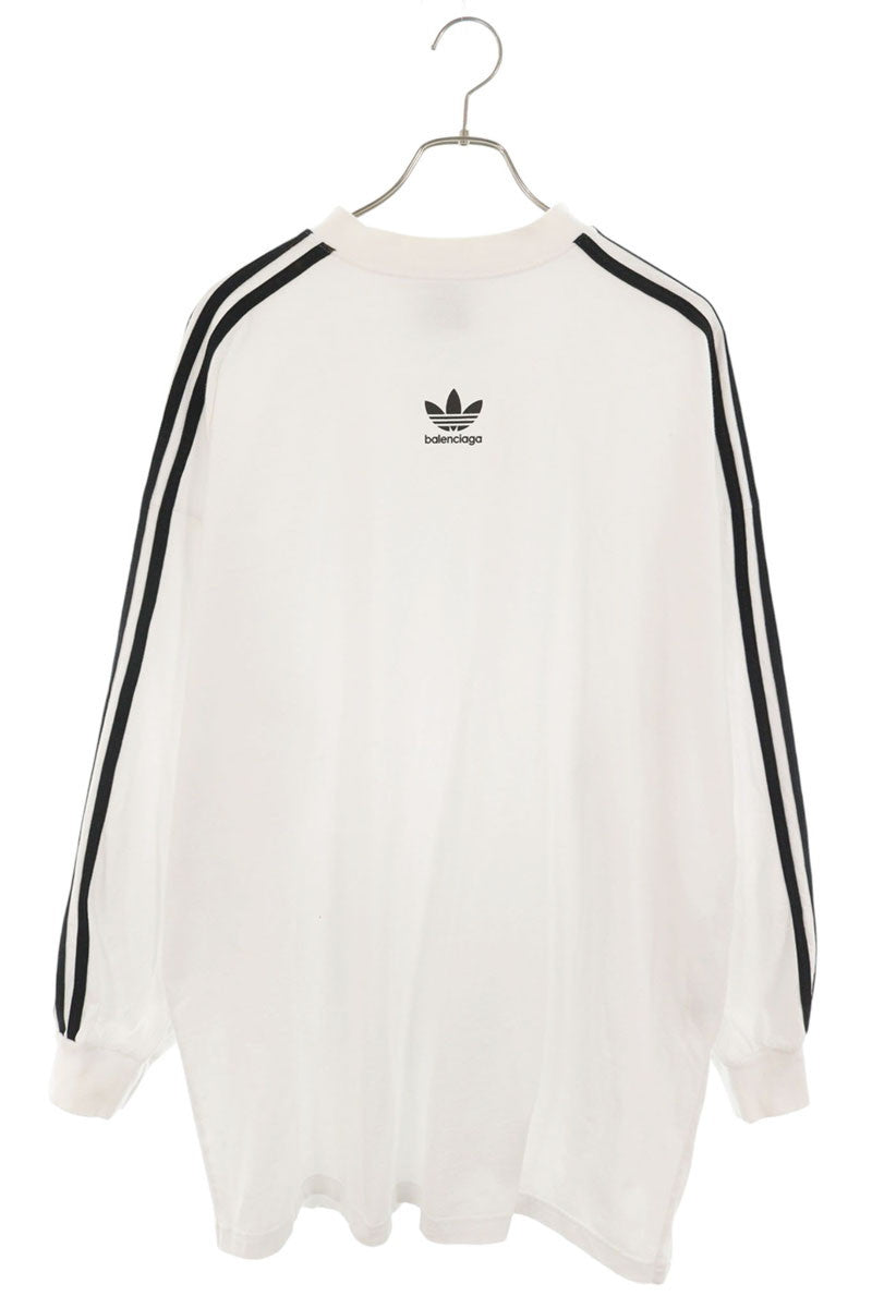 BALENCIAGA x adidas 23SS Oversized Sideline Long Sleeve Tee Size 1