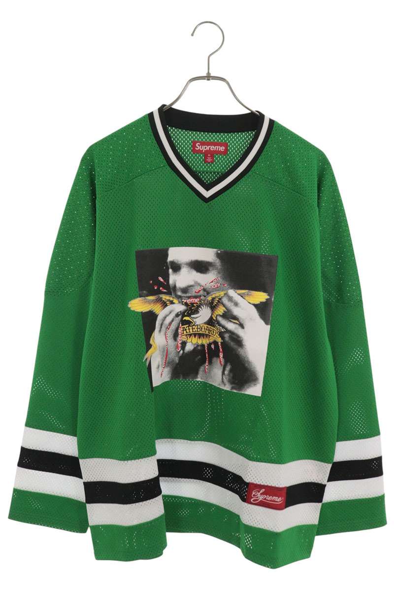 SUPREME 25AW ANTIHERO Ozzy Hockey Jersey Green Size M