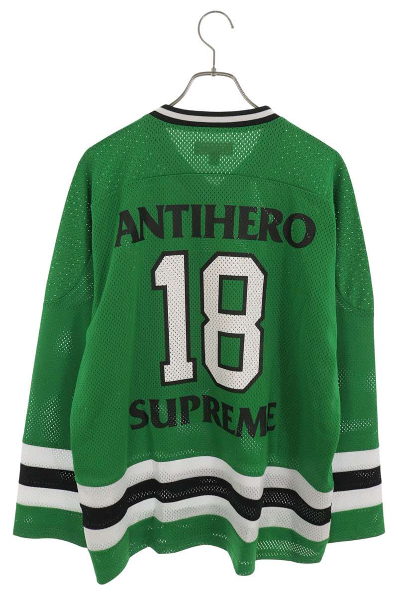 SUPREME 25AW ANTIHERO Ozzy Hockey Jersey Green Size M