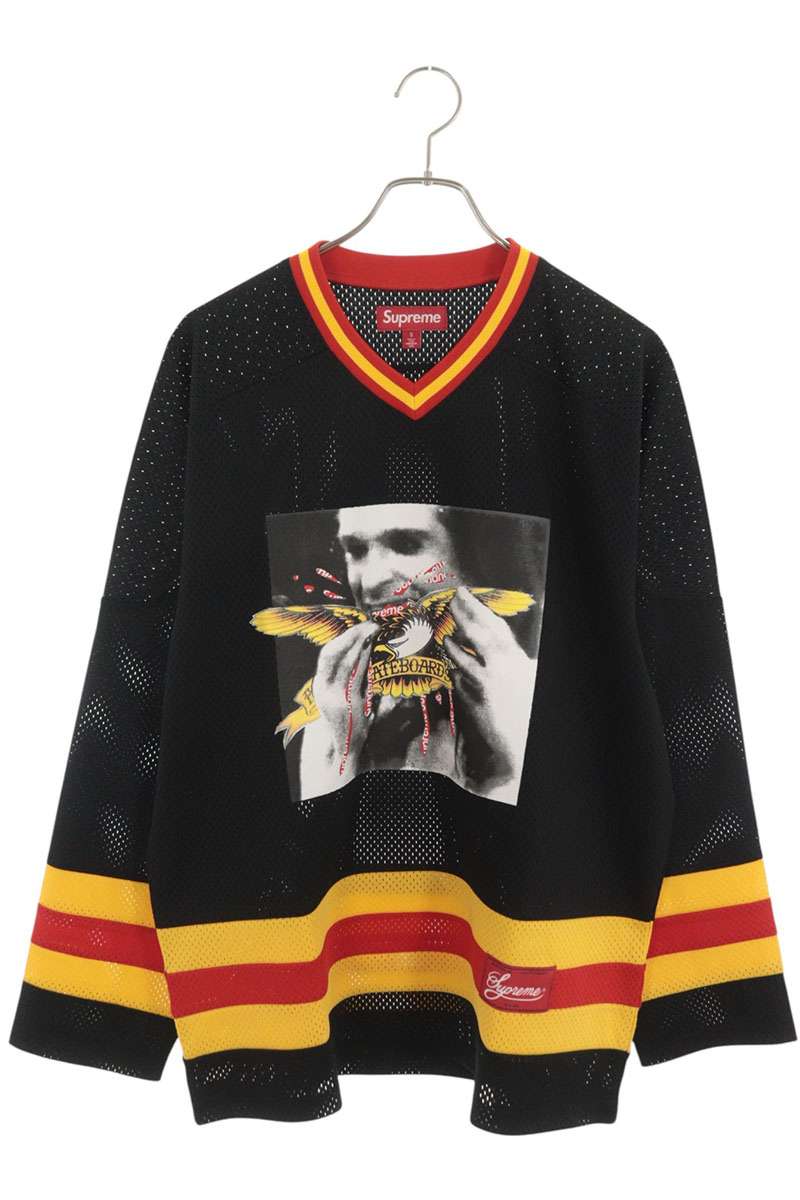 SUPREME 25AW ANTIHERO Ozzy Hockey Jersey Black Size S