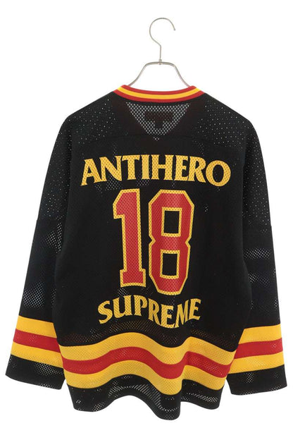 SUPREME 25AW ANTIHERO Ozzy Hockey Jersey Black Size S