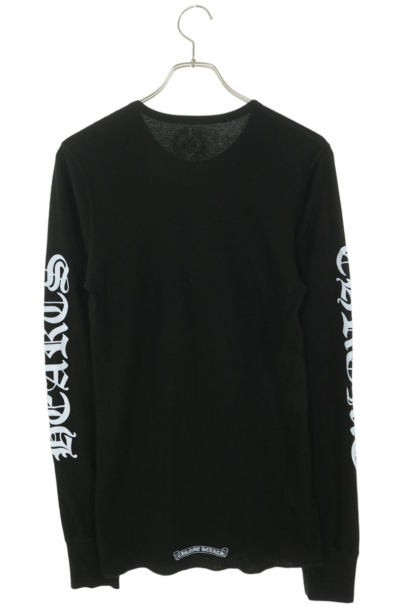 Chrome Hearts Thermal Sleeve Logo Print Long Sleeve Tee Multi Size M