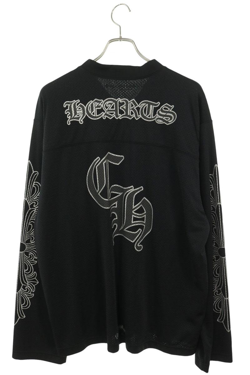 Chrome Hearts MESH WARM UP JERSEY CH Long Sleeve Size L