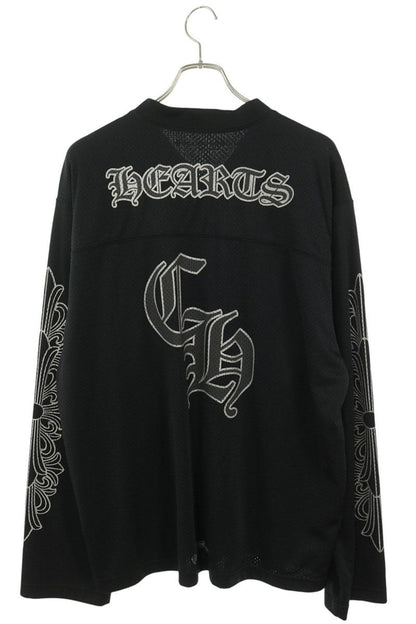 Chrome Hearts MESH WARM UP JERSEY CH Long Sleeve Size L