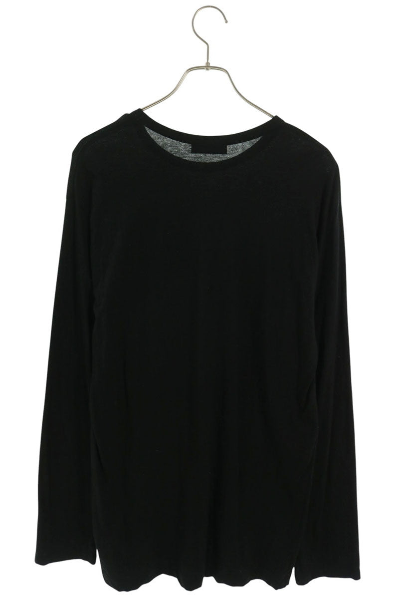 YOHJI YAMAMOTO POUR HOMME 25AW Graphic Long Sleeve T-Shirt Size 3