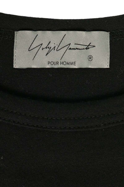 YOHJI YAMAMOTO POUR HOMME 25AW Graphic Long Sleeve T-Shirt Size 3