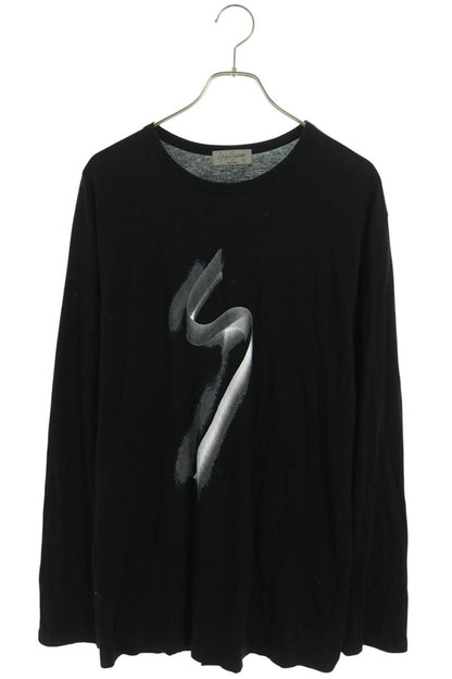 YOHJI YAMAMOTO POUR HOMME 25AW Graphic Tee Black Size 3