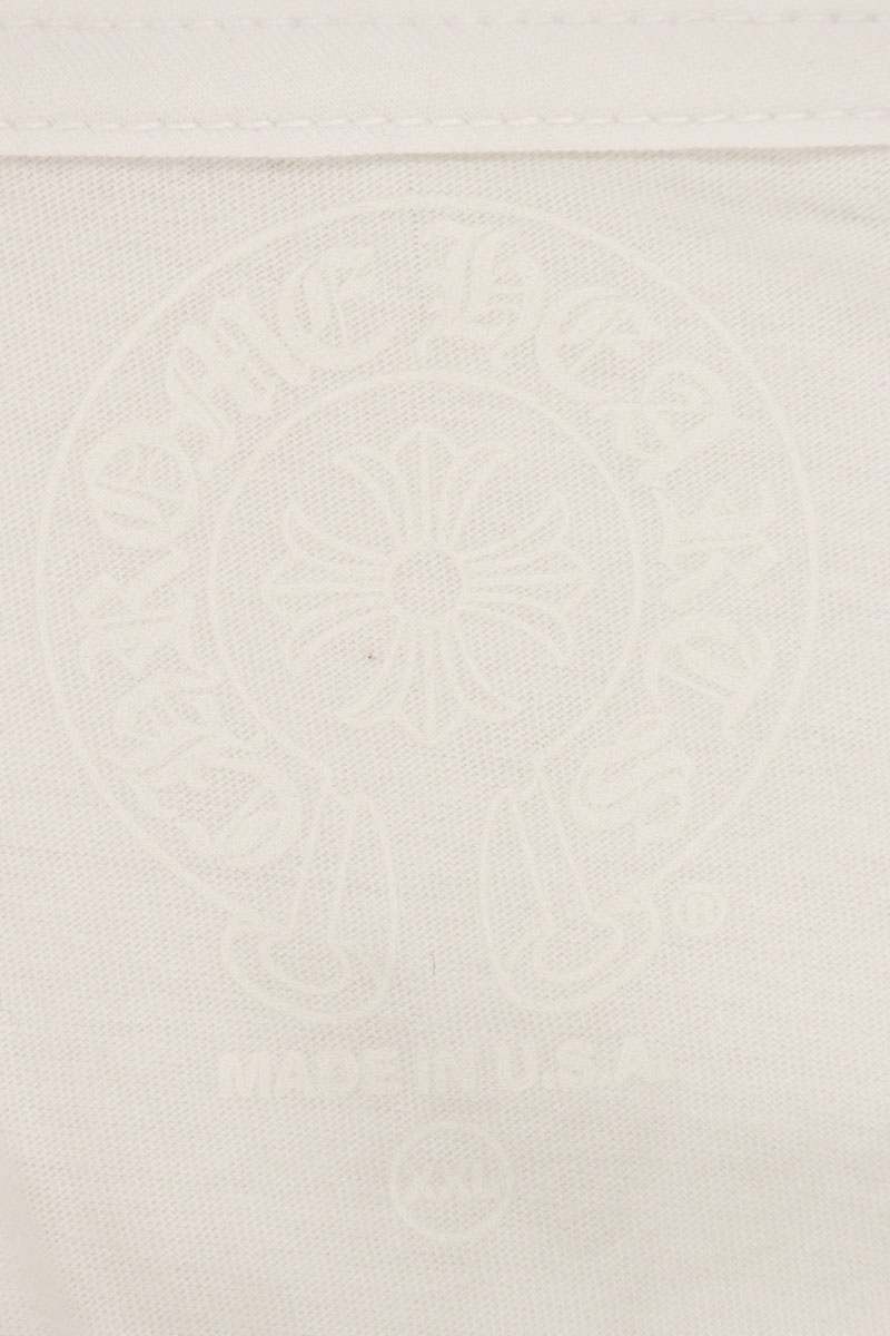Chrome Hearts Multi YOU Neck Logo Print Long Sleeve Shirt Size XXL