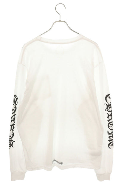 Chrome Hearts Multi Neck Logo Print Long Sleeve Shirt Size XL