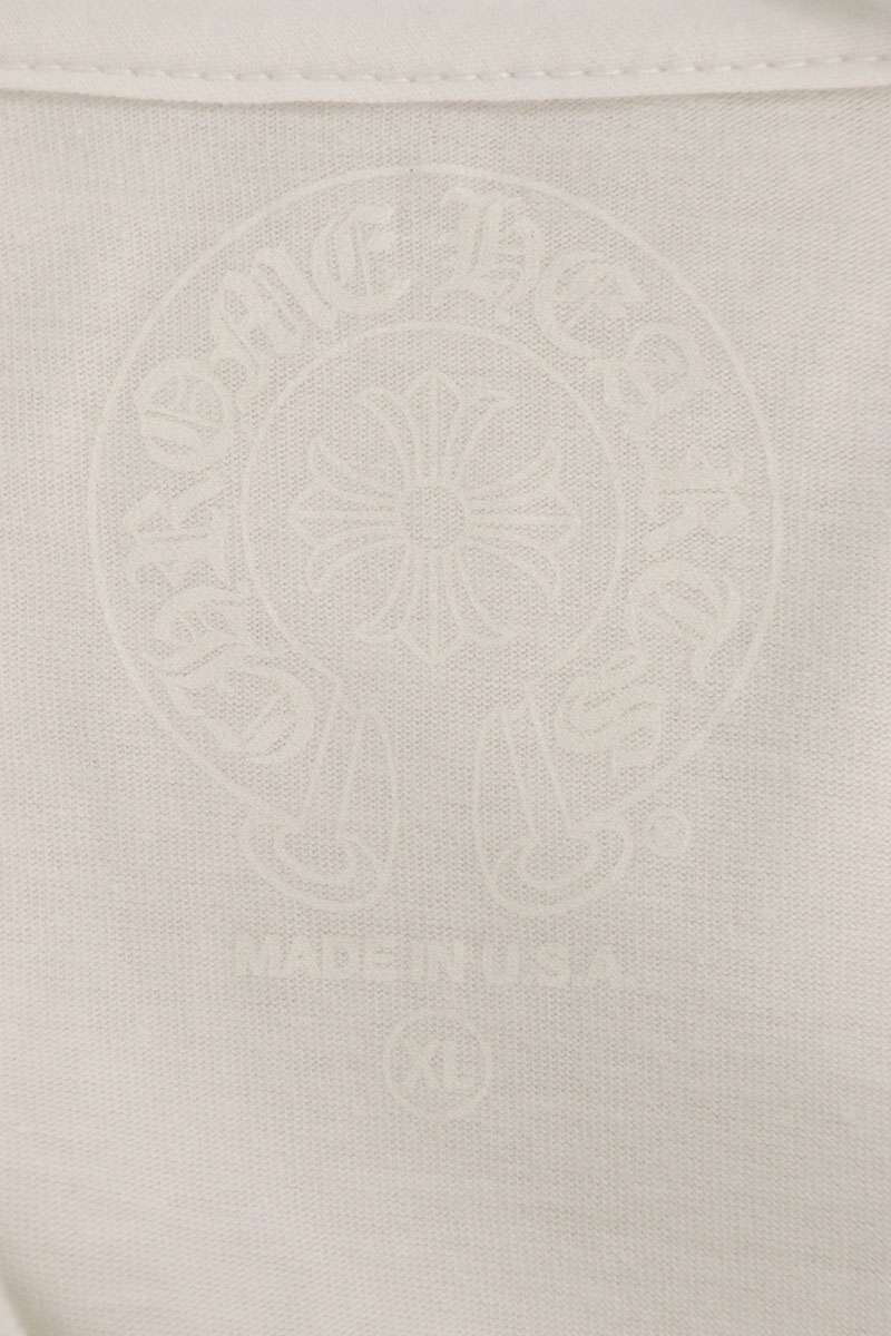 Chrome Hearts Multi Neck Logo Print Long Sleeve Shirt Size XL