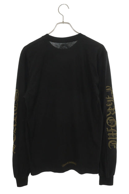 Chrome Hearts Multi Neck Logo Print Long Sleeve Shirt Size M