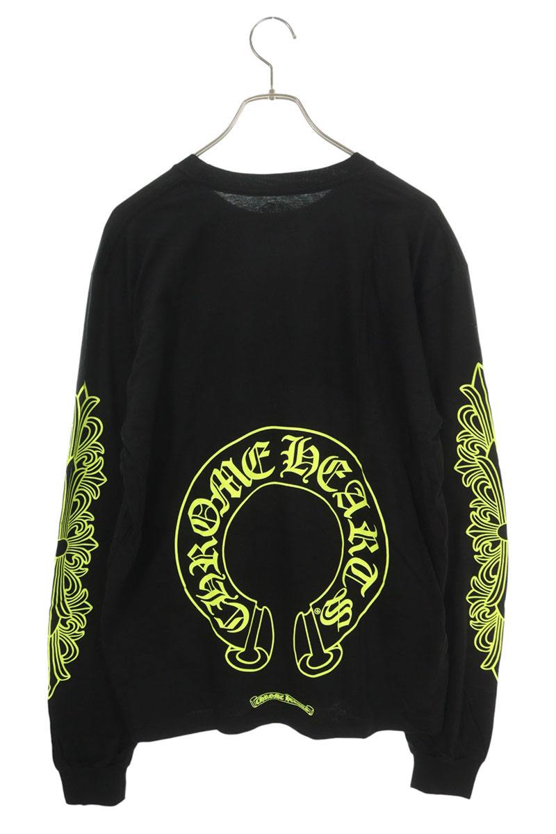 Chrome Hearts Multi Sleeve Floral Horseshoe Long Sleeve Shirt Size L