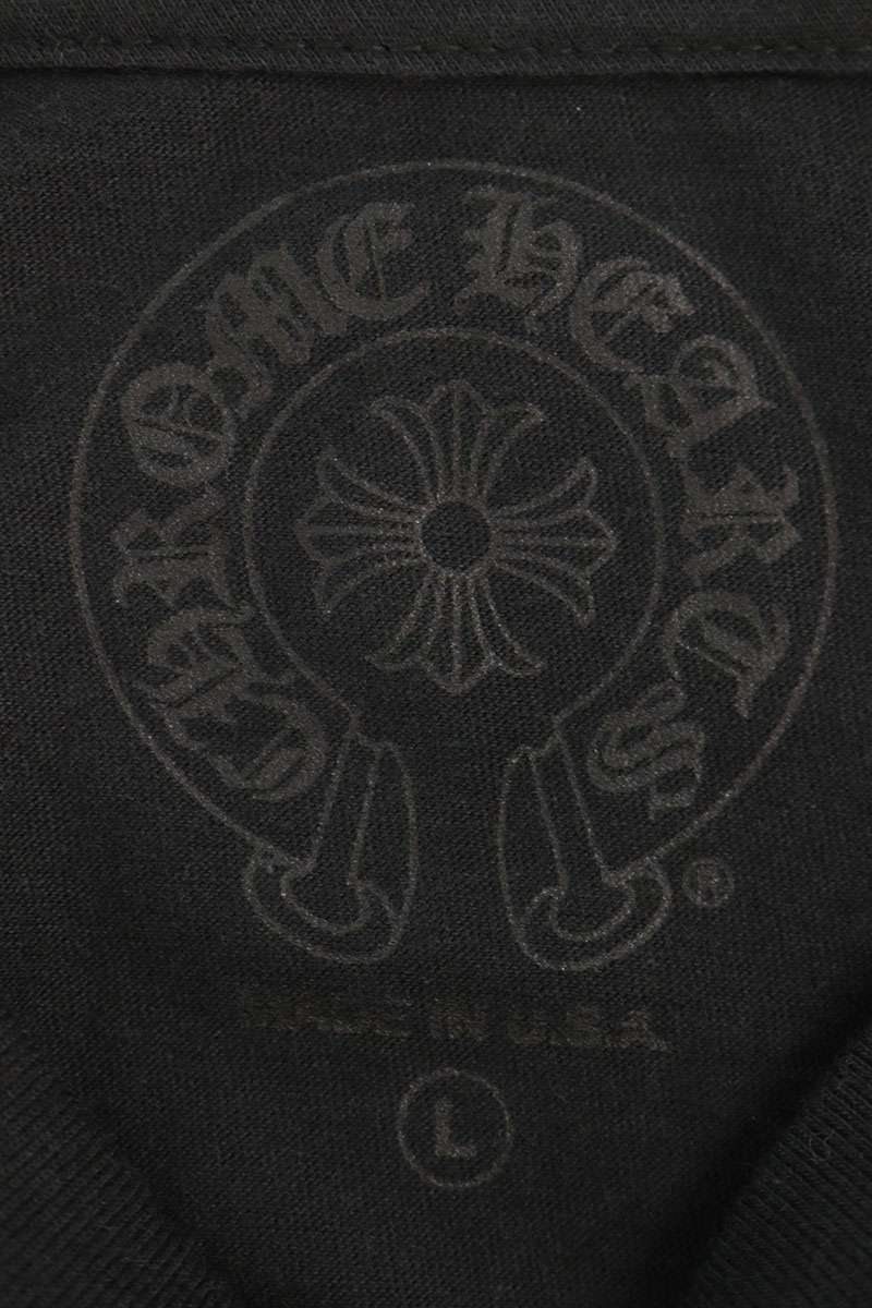Chrome Hearts Multi Sleeve Floral Horseshoe Long Sleeve Shirt Size L