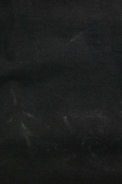 BALENCIAGA 651796 TJVN3 Tag Print Damaged Long Sleeve Black Size M