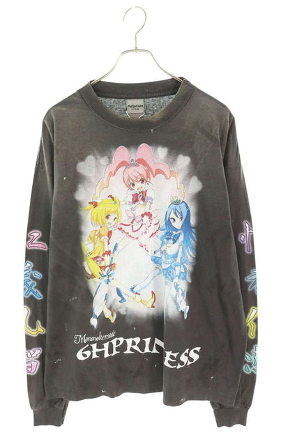 mononokemade MT-MK8 Character Print Long Sleeve Black Size XL