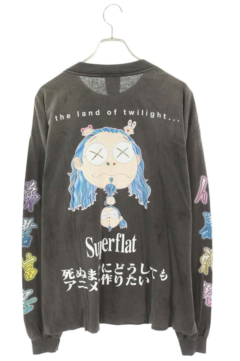 mononokemade MT-MK8 Character Print Long Sleeve Black Size XL