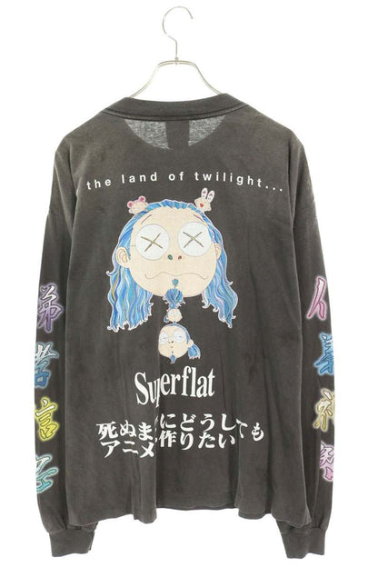 mononokemade MT-MK8 Character Print Long Sleeve Black Size XL