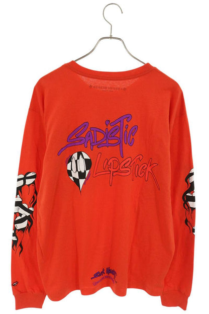 Chrome Hearts PPO SPARK THE HEART Long Sleeve Sleeve Red Size XL