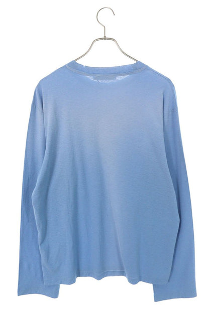 ACNE STUDIOS Spray Logo Relaxed Fit Sleeve Blue Size XS