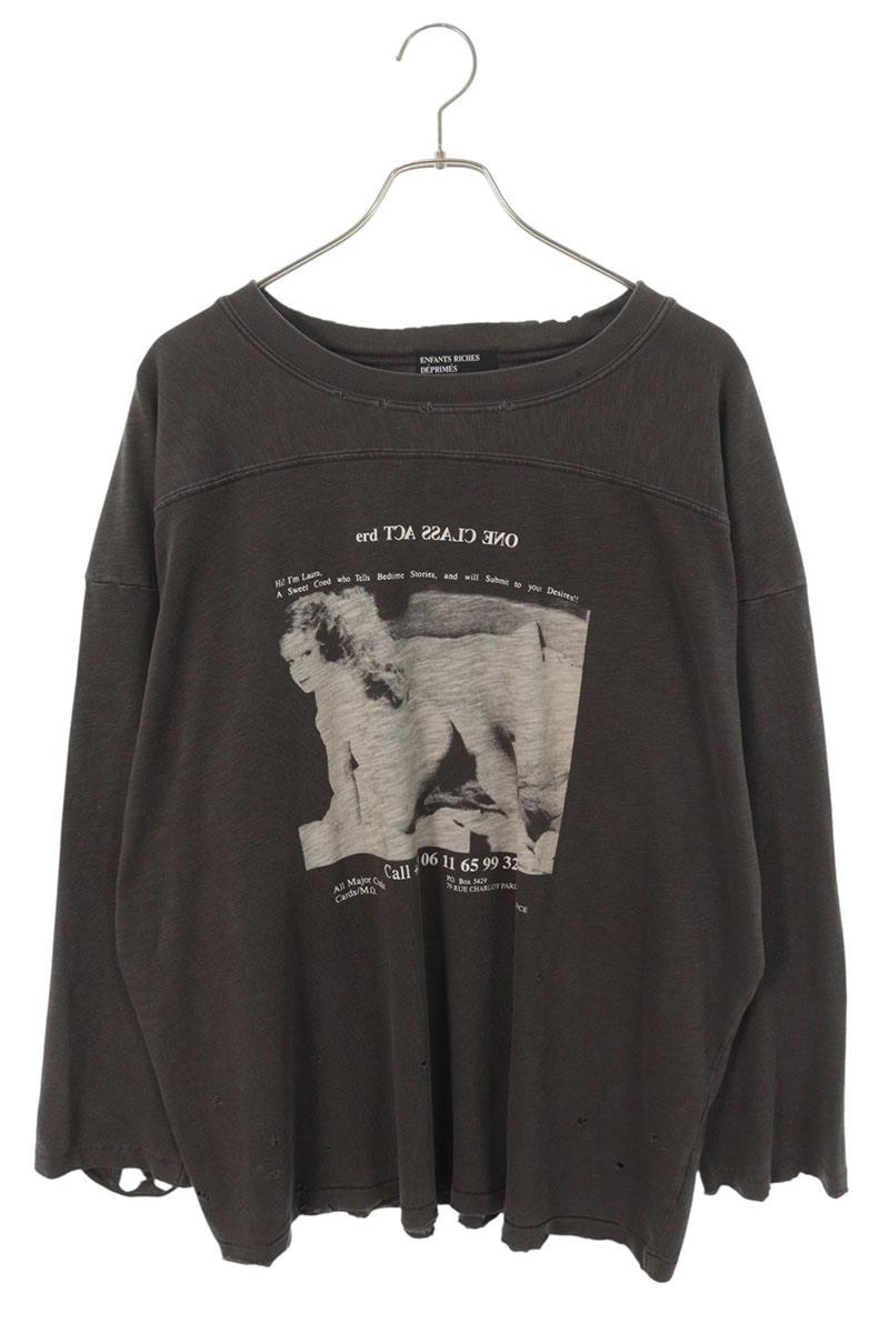 ENFANTS RICHES DEPRIMES SS26 ONE CLASS Jersey Black Size L