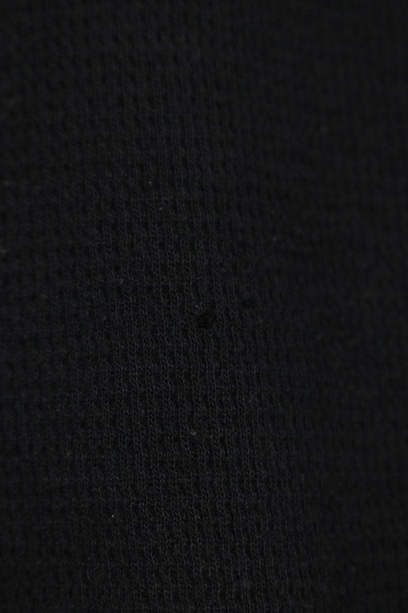 Chrome Hearts Thermal Long Sleeve Back Floral Sleeve Black Size M