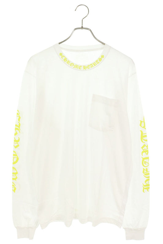 Chrome Hearts Neck Logo Sleeve Print Sleeve T-Shirt Size L