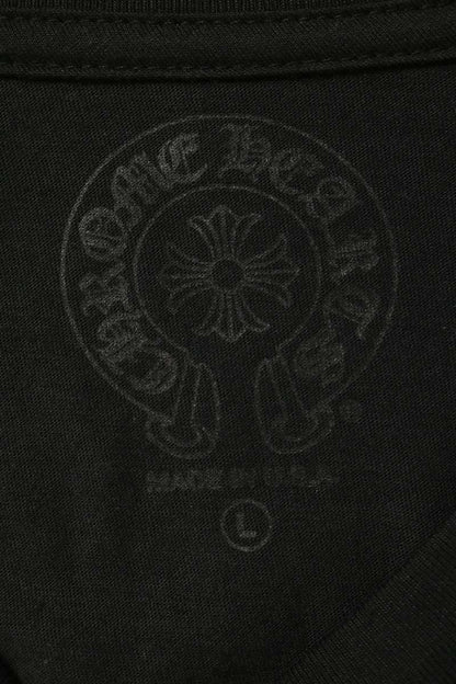 Chrome Hearts Floral Cross Back Horseshoe Long Sleeve Shirt Size L