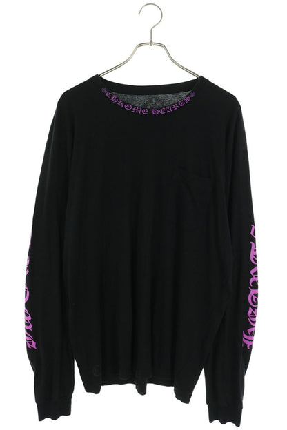 Chrome Hearts Neck Logo Sleeve Print Sleeve Black Size XXL