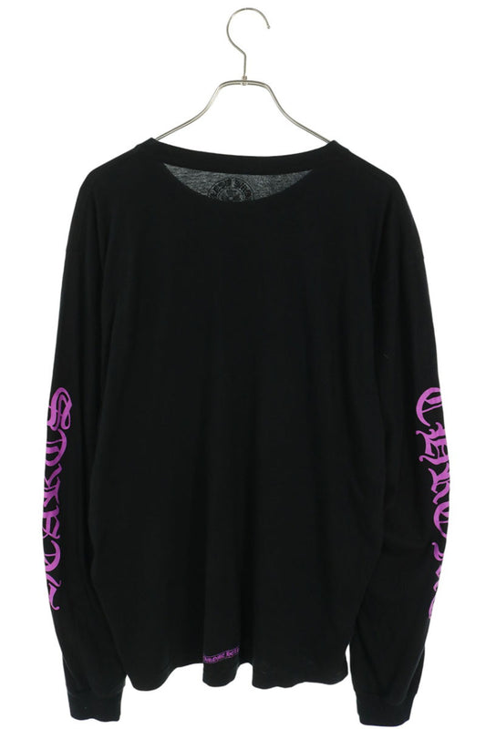 Chrome Hearts Neck Logo Sleeve Print Sleeve Black Size XXL