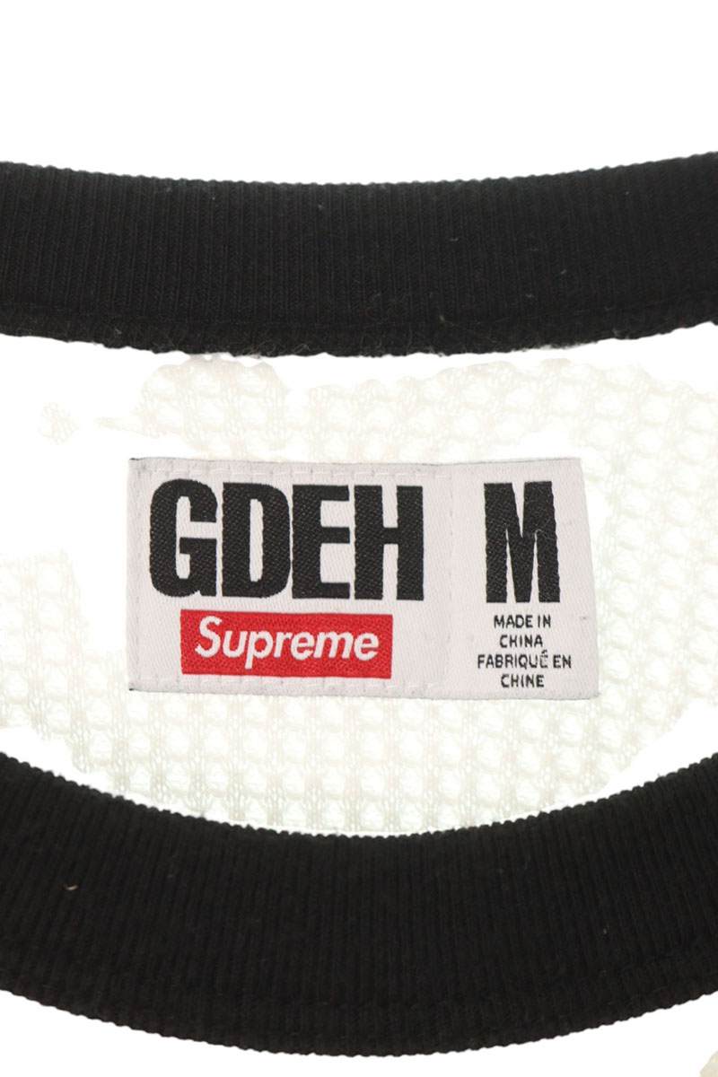 SUPREME 25SS x GOODENOUGH Thermal Logo Long Sleeve T-Shirt Size M