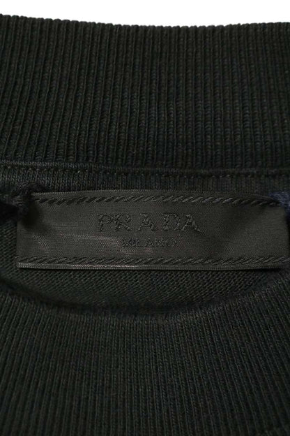 PRADA 26AW Chest Logo Long Sleeve T-Shirt Size M