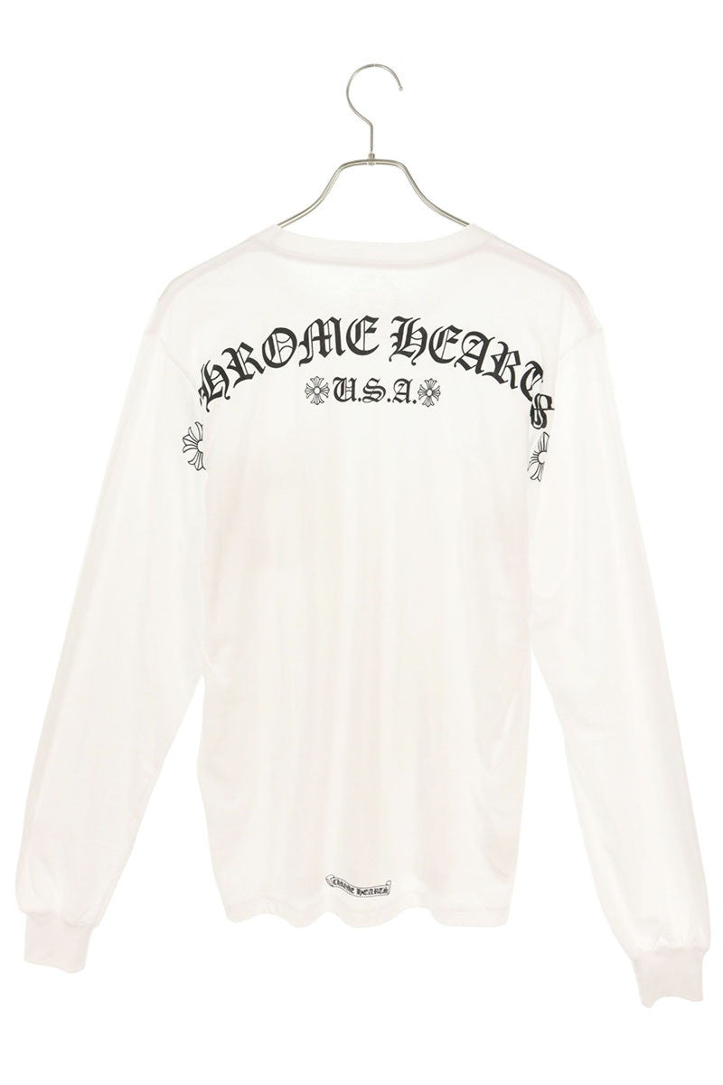 Chrome Hearts Back Logo Print Long Sleeve Shirt Multi Size M