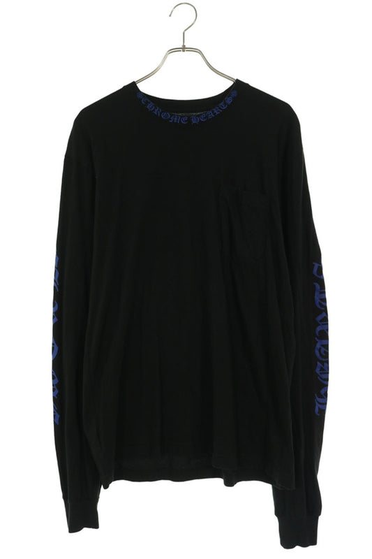 Chrome Hearts Neck Arm Logo Print Long Sleeve T-Shirt Size L