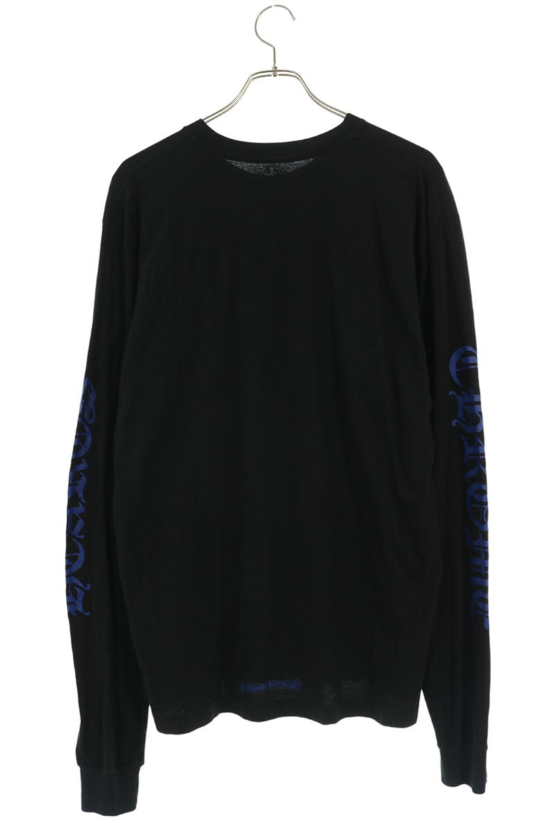 Chrome Hearts Neck Arm Logo Print Long Sleeve T-Shirt Size L