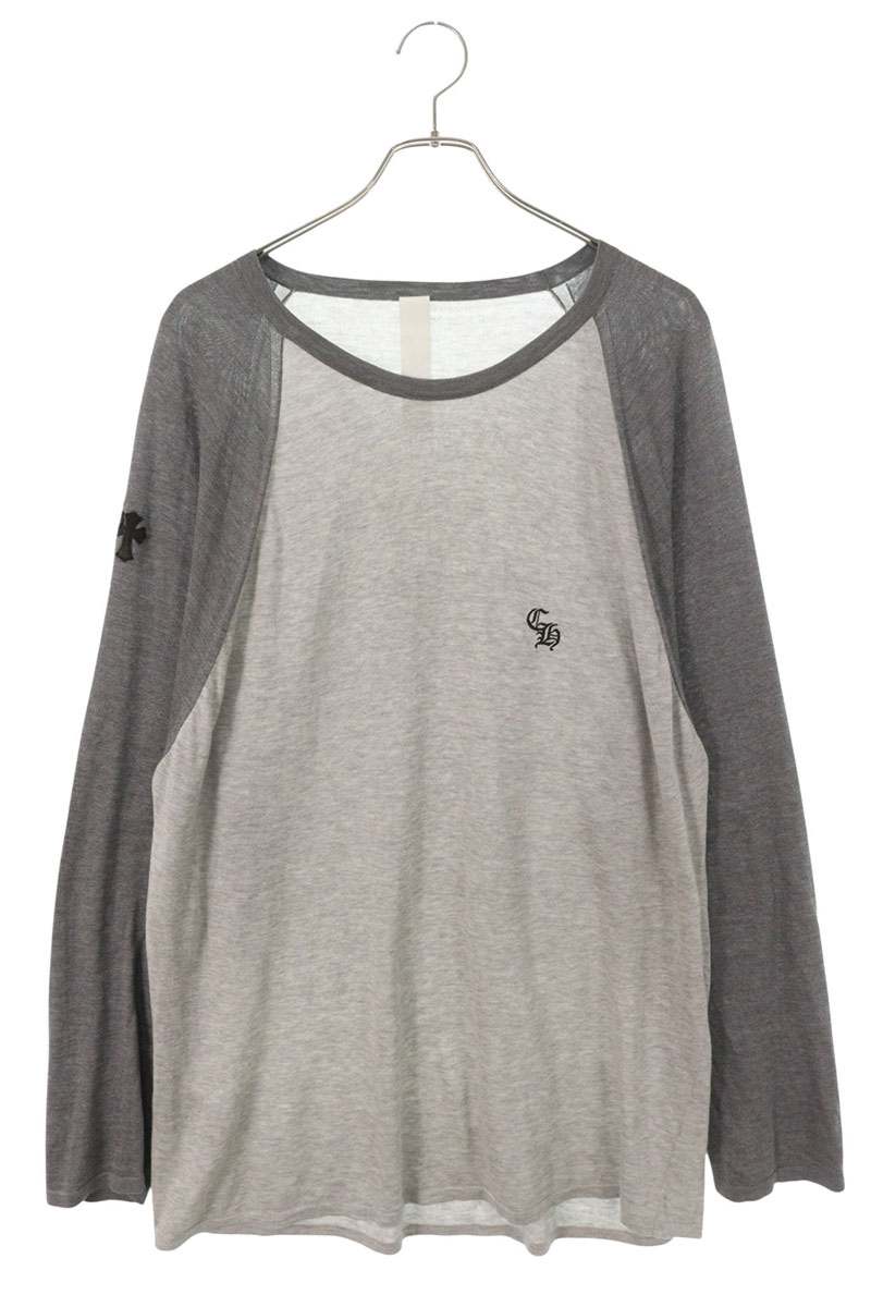 Chrome Hearts U MIXED EMOTIONS Triple Shirt Gray Size XL