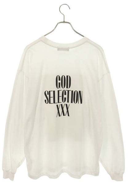 GOD SELECTION XXX Photo Print Long Sleeve T-Shirt Size L