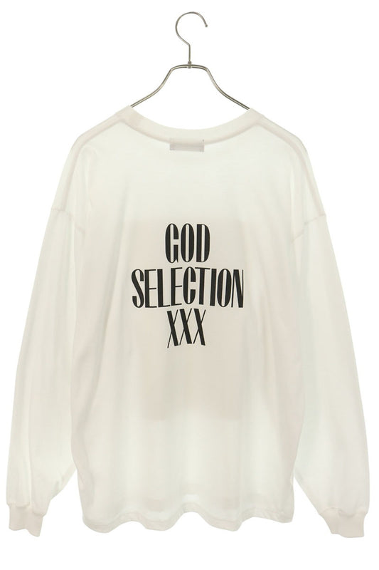 GOD SELECTION XXX Photo Print Long Sleeve T-Shirt Size L
