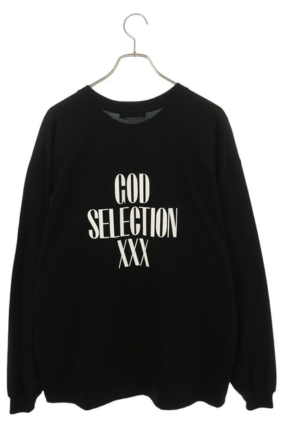 GOD SELECTION XXX Black Photo Print Long Sleeve Size L