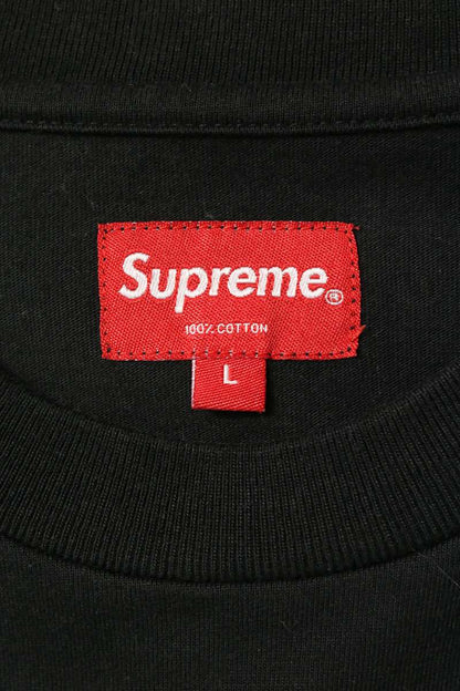 SUPREME 19AW Cat Long Sleeve Pocket Tee Black Size L