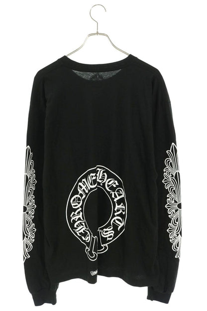 Chrome Hearts CH L S 1 Floral Sleeve T-Shirt Size XL