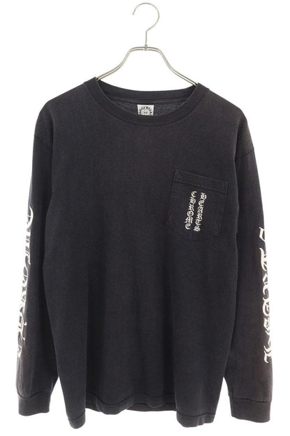 Chrome Hearts VNTG L S Back Scroll Long Sleeve Black Size M