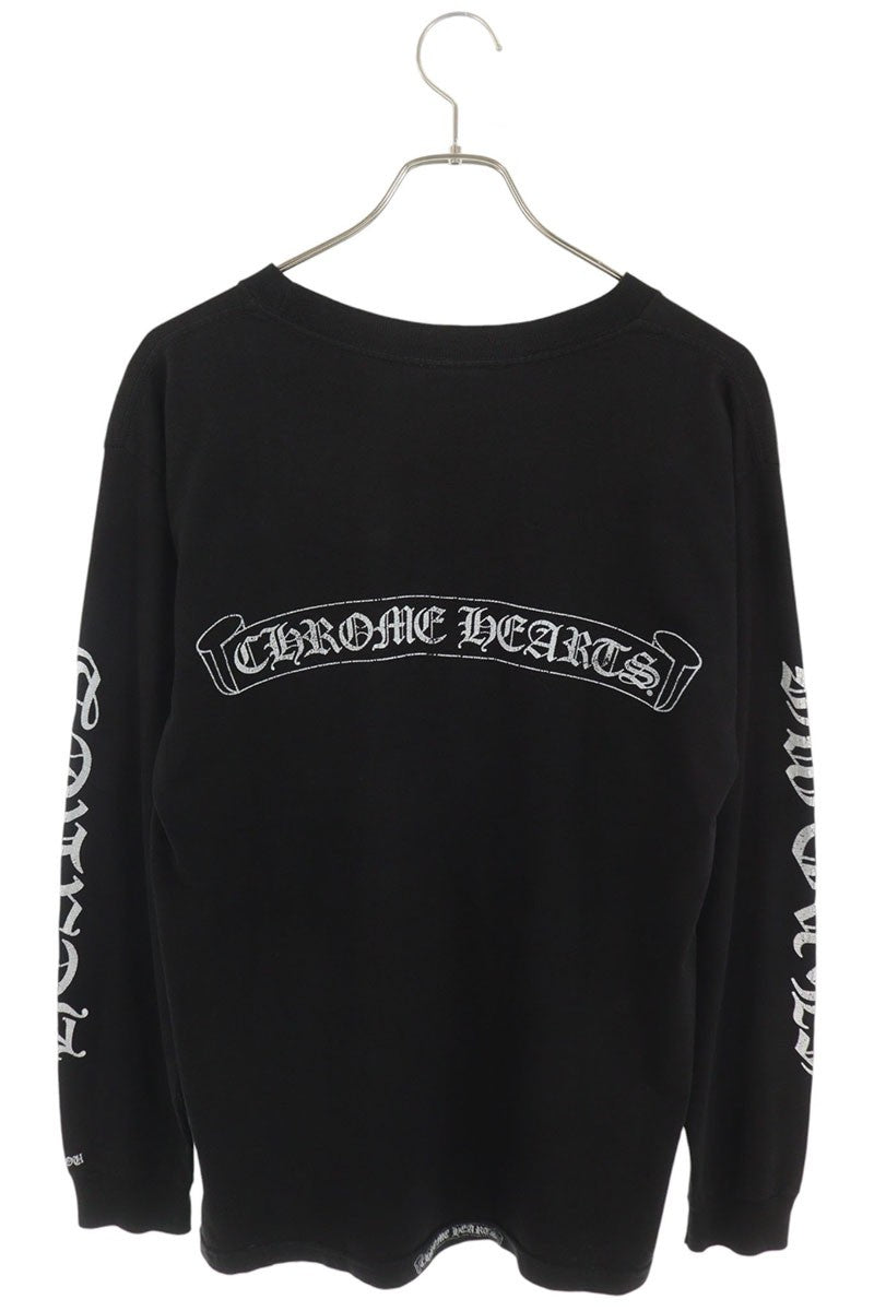 Chrome Hearts Horseshoe Back Print Sleeve T-Shirt Size M