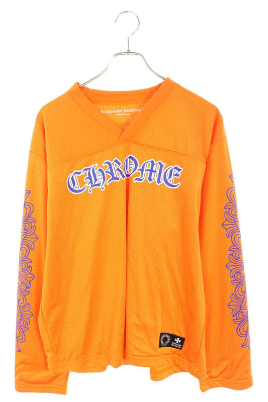 Chrome Hearts MESH WARM UP JERSEY CH Long Sleeve Top Size S