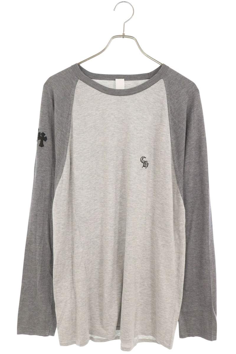 Chrome Hearts U MIXED EMOTIONS Triple Sleeve Gray Size XL