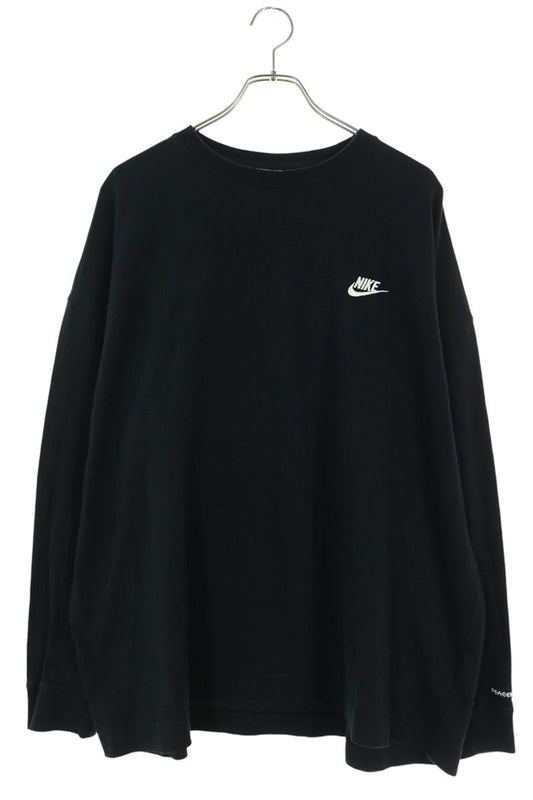 NIKE x peaceminusone Flower Print Long Sleeve T-Shirt Black Size S