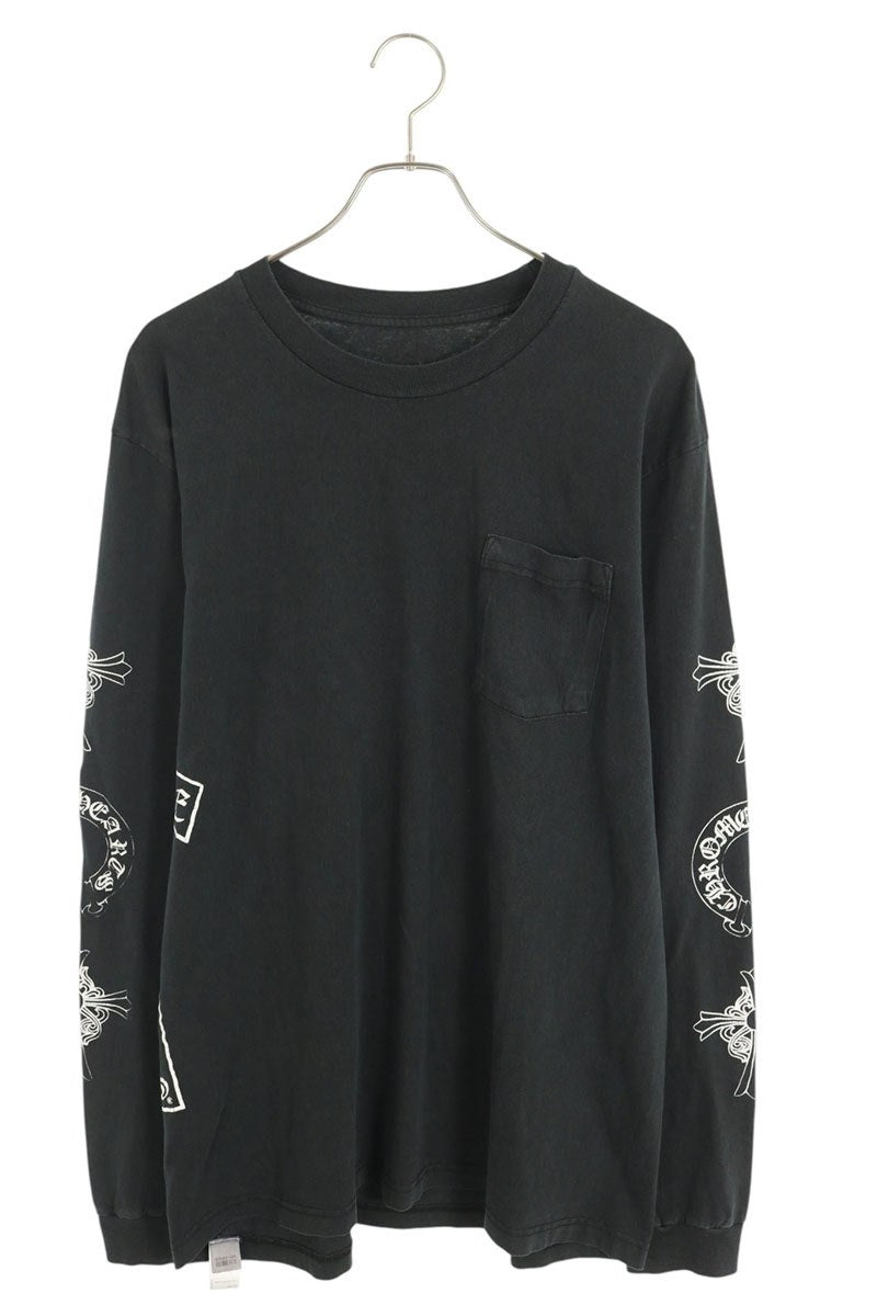 Chrome Hearts SOAP N WATER Vintage Long Sleeve Shirt Size XL